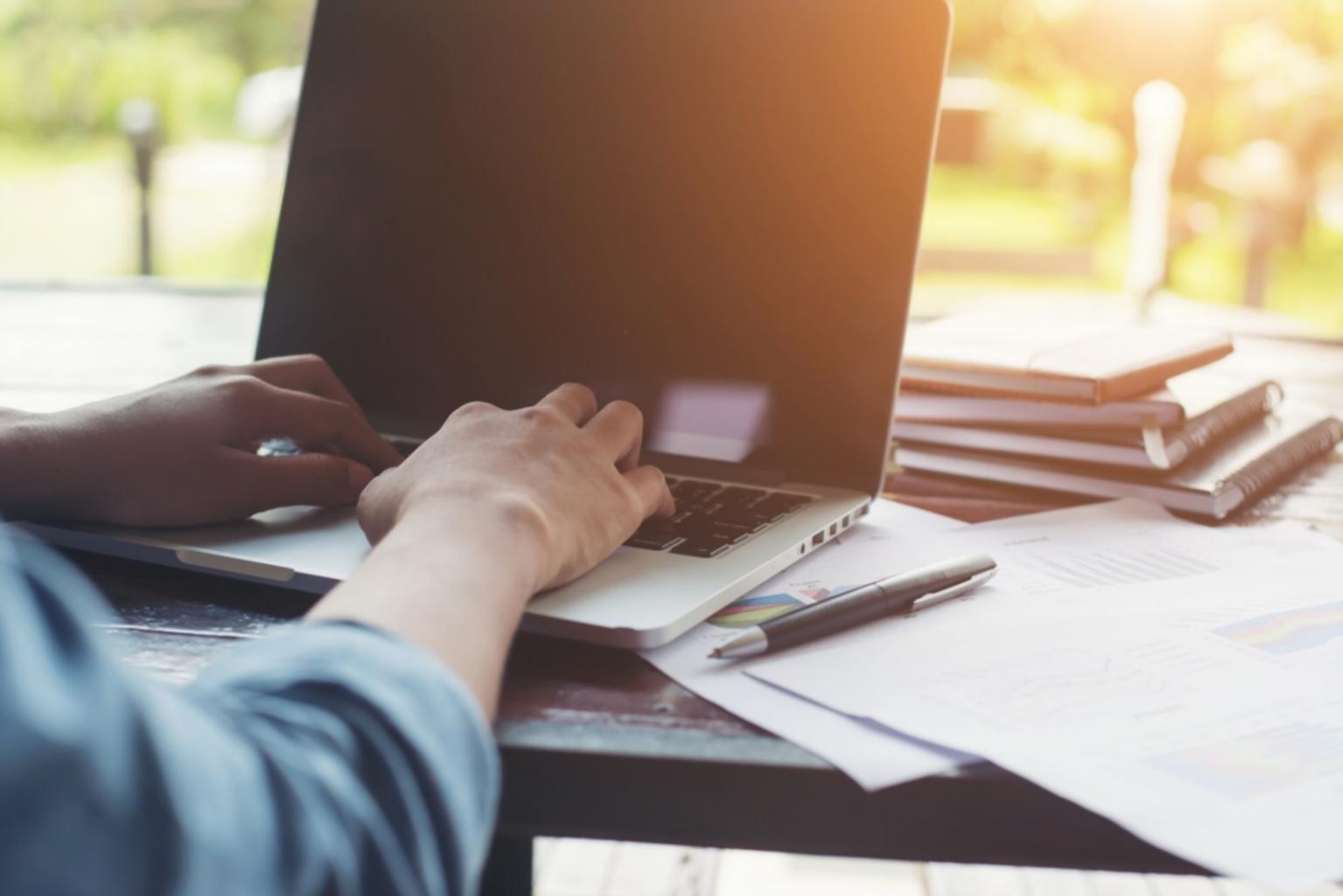 Small group financial literacy workshop in progress