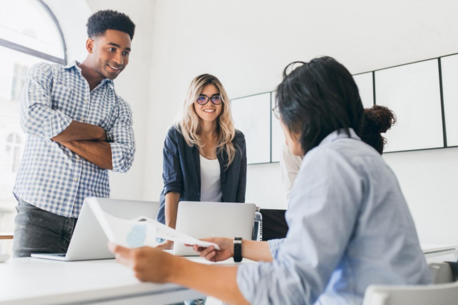 Financial organization success demonstration